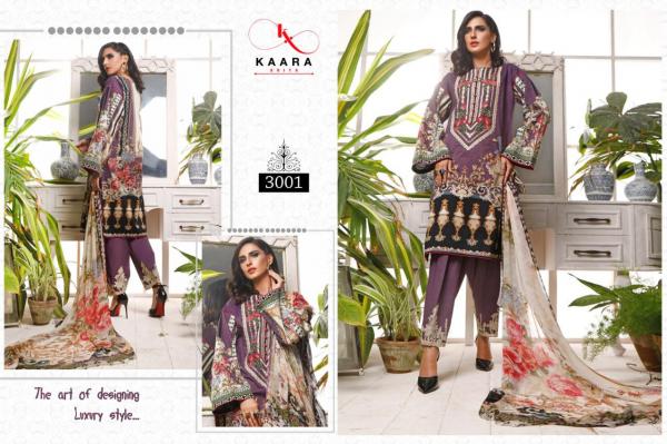 Kaara Suits Firdous Lawn Collection Vol-3 3001-3007 Series