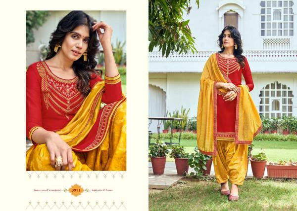 Kessi Fabrics Shangar By Patiala House Vol-21 5971-5978 Series