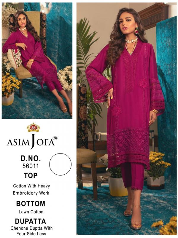 Asim Jofa Super Hit 56011 Dress Material  