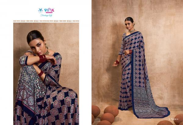 Vipul Fashion Heritage Silk Vol-8 71424-71441 Series 