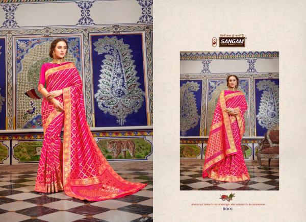Sangam Silk Patola 8001-8006 Series  