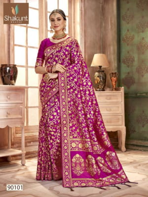 Shakunt Saree Ritvika 90101-90104 Series 