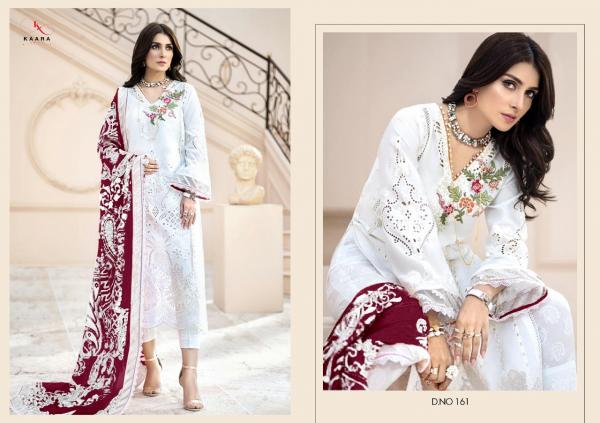 Kaara Suits Noor Prime Gold 161-164 White Suits