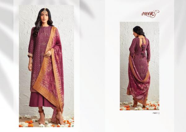 Kimora Fashion Heer Saadgi 7601-7608 Series 