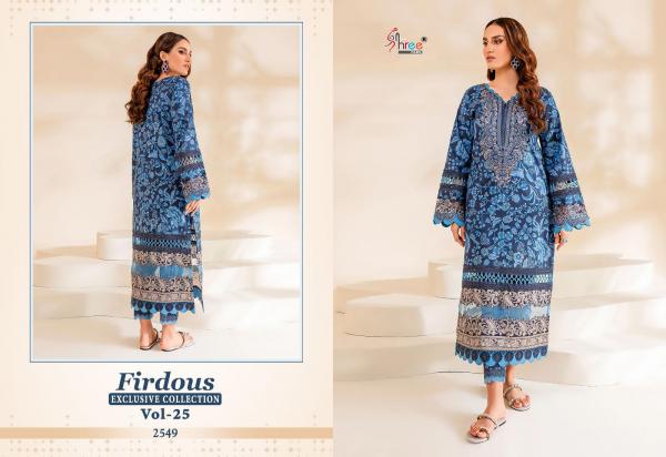 Shree Fab Firdous Exclusive Collection Vol-25 2449-2453 Series