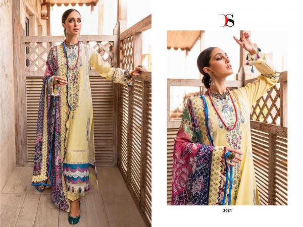 Deepsy Suit Firdous Ombre Embroidered 2031-2037 Series 