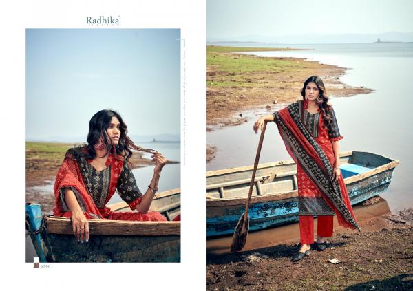 RADHIKA FASHION AZARA JALPARI 63001 TO 63008 