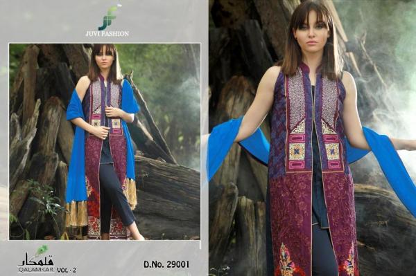 Juvi Fashion Qalamkar Vol-2 29001-29005 Series