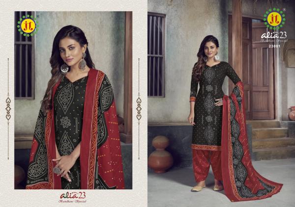 JT Suits Alia Bandhani Vol-23 23001-23012 Series 