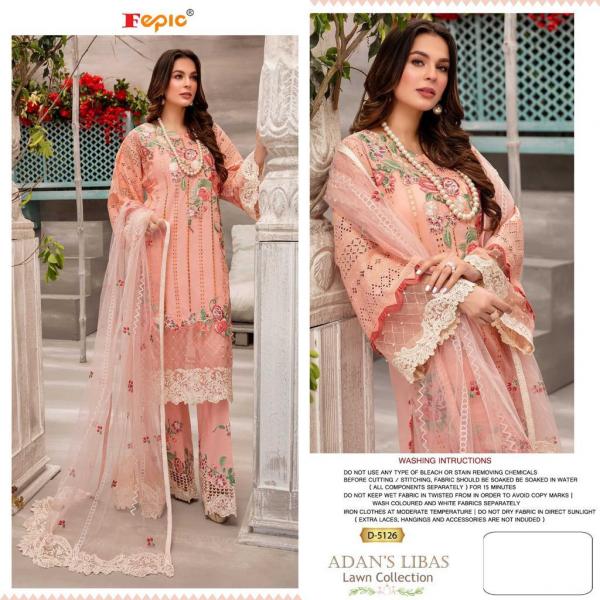 Fepic Rosemeen Adans Libas Lawn Collection 5126-5128 Series  