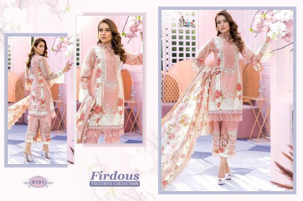 Shree Fabs Firdous Exclusive Collection 6151-6158 Series 