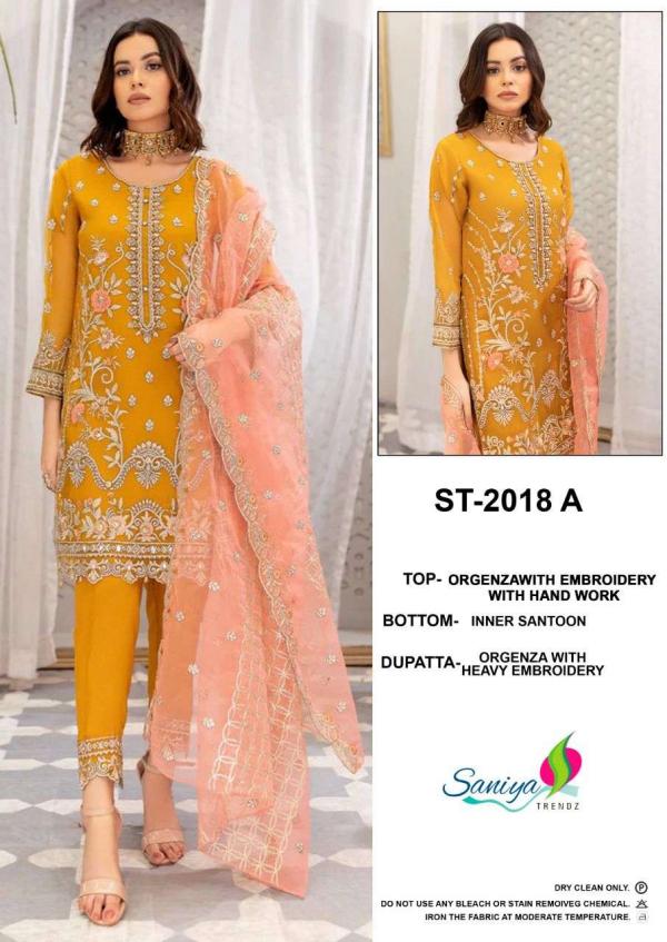 Saniya Trendz ST-2018 Colors  