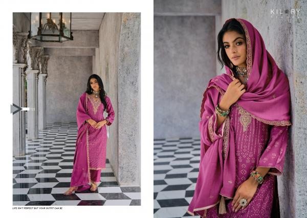 Kilory Trendz Silk Of Bandhej Vol-2 721-728 Series 
