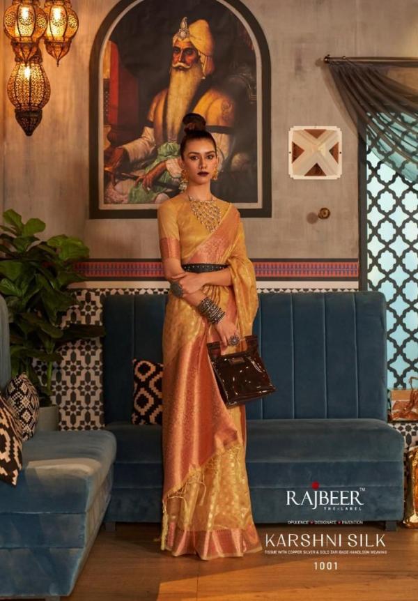 Rajbeer Karshni Silk 1001-1006 Series  