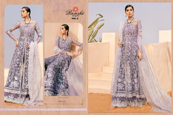 Ramsha Fashion Vol-5 R-281-R-282-R-283-R-284 Series 