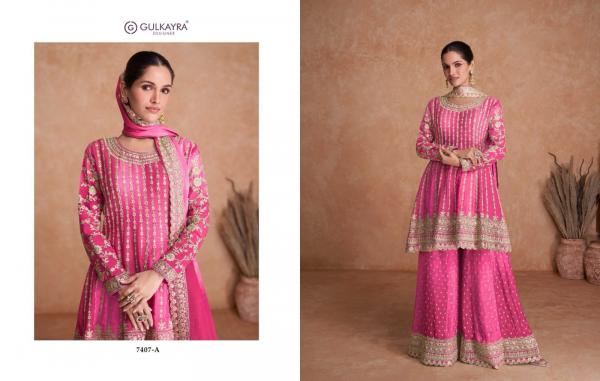 Gulkayra Designer Vaani Vol-2 7407 Colors  