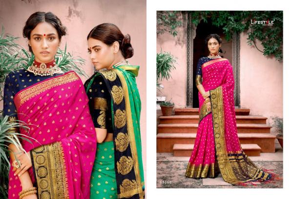 Lifestyle Saree Nitya Shree 9 65161-65166 Series 