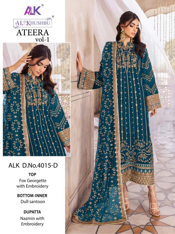 AL Khushbu Ateera Vol-1 4015 New Colors 