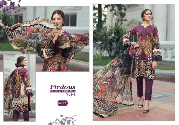 Shree Fab Firdous Exclusive Collection Vol-4 6182-6188 Series 