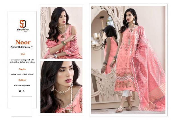 Shraddha Designer Noor Special Edition 121 Colors 