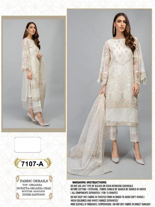 Pakistani Suit 7107 Colors	