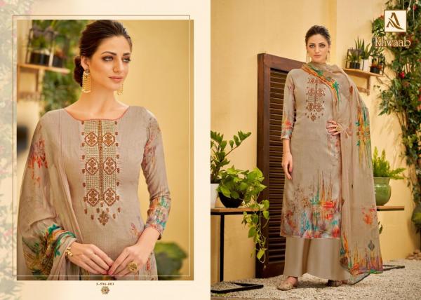 Alok Suits Khwaab 596-001 to 596-010 Series  