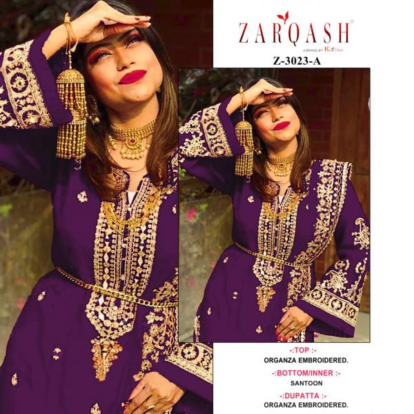Zarqash Suits Z-3023 Colors  