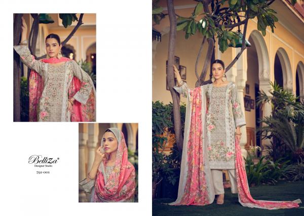 Belliza Designer Naira Vol-7 791-001 to 791-010 Series 