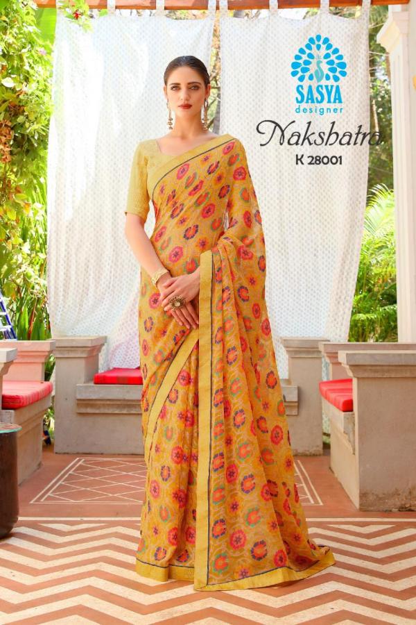Sasya Saree Nakshatra 28001-28010 Series 