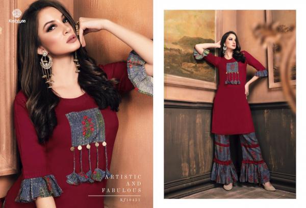 Krishriyaa Fashions Sharara Swag 10451-10456 Series 