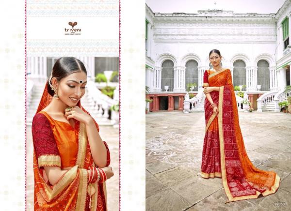 Triveni Saree Mangalam 92050-92057 Series 