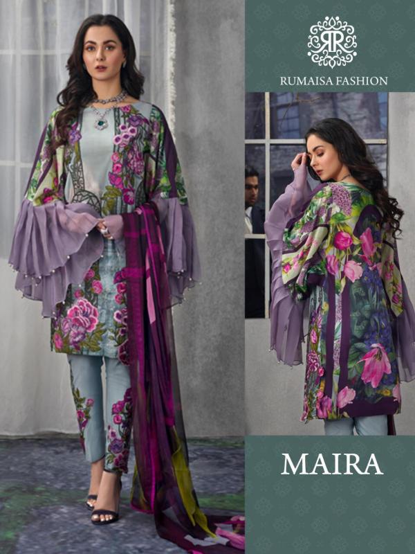 Rumaisa Fashion Maira Lawn Salwar Suits 