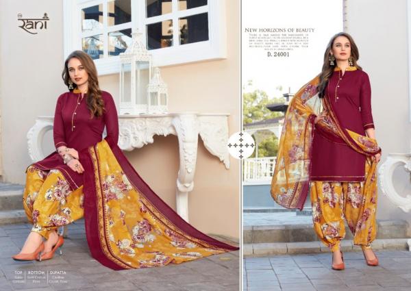 Rani Fashion Sunday Patiyala Vol-24 24001-24013 Series  
