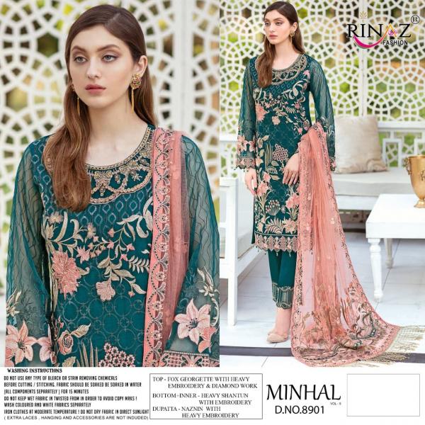 Rinaz Fashion Minhal Vol-5 8901-8905 Series  
