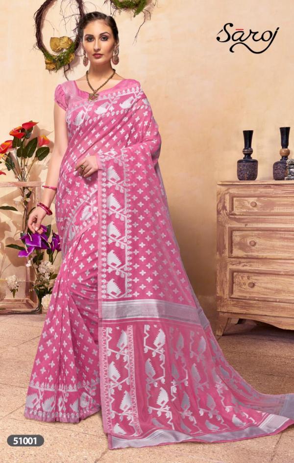 Saroj Saree Minakshi 51001-51006 Series 