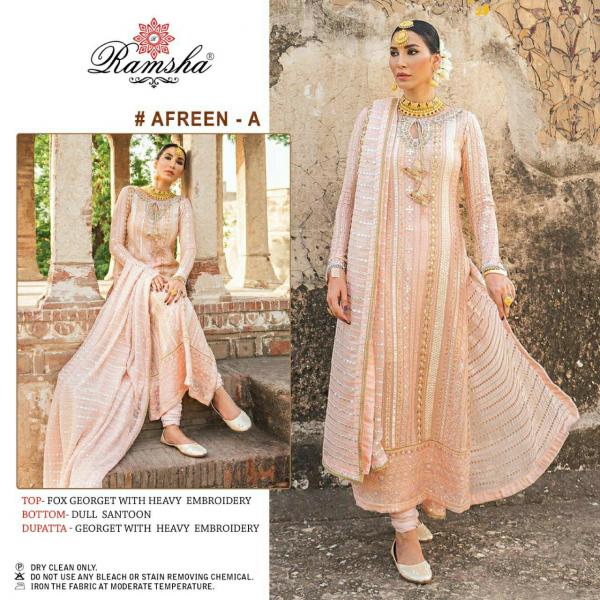 Ramsha Suits Afreen New Colors  
