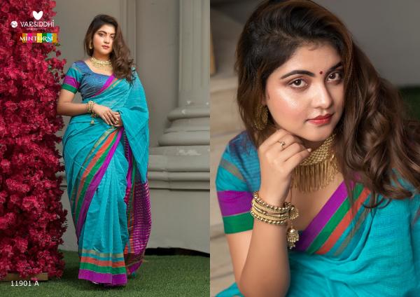 Varsiddhi Fashions Mintorsi Keshar Cotton 11901-11906 Series 