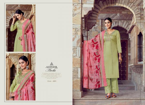 Adinath Prints Aarohi 4001-4007 Series  