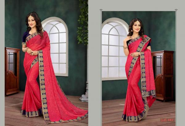 Aishwariya Saree Chiffon Silk 4407-4410 Series 