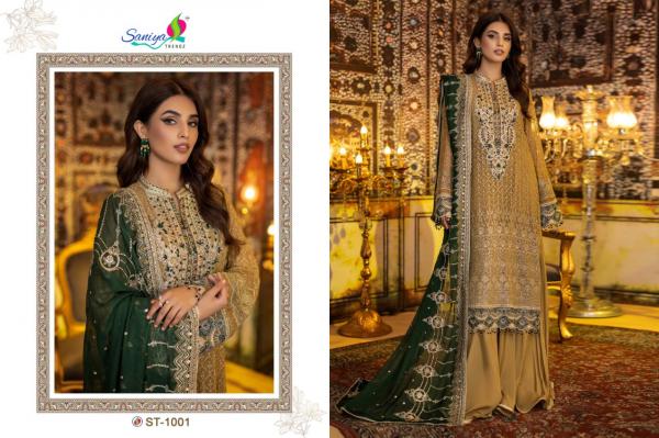 Saniya Trendz Adan Libaas Bridal Collection Vol-22 1001-1005 Series  
