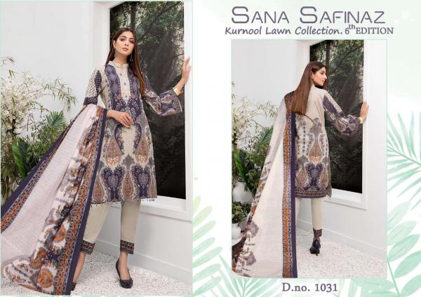 Sana Safinaz Kurnool Lawn Collection Vol-6 1031-1034 Series 