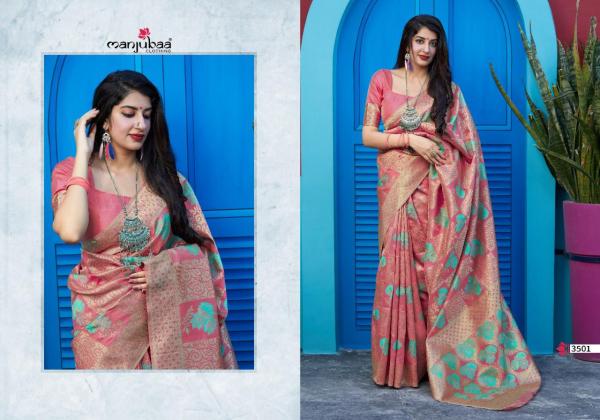 Manjubaa Maitri Silk 3501-3506 Series 