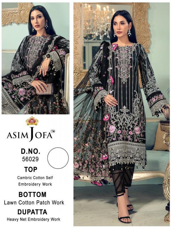 Asim Jofa Super Hit 56029 Dress Material  