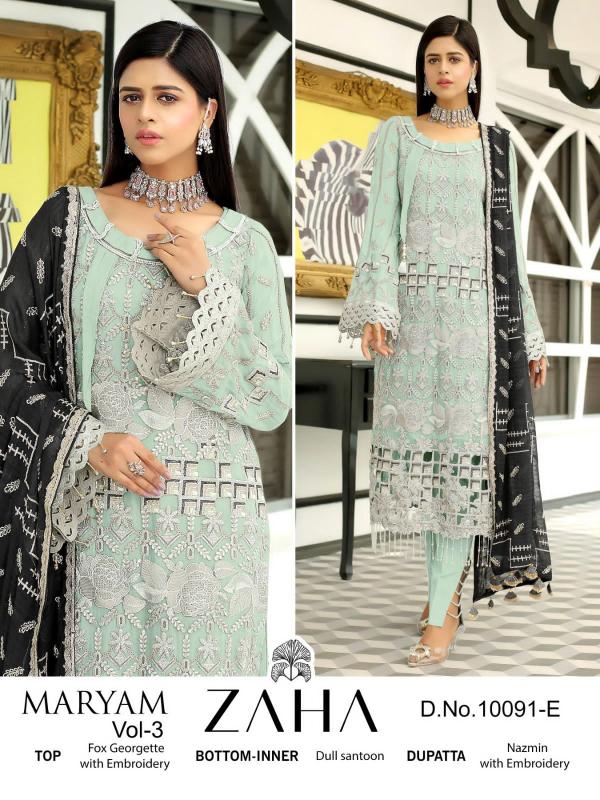 Zaha Maryam Vol-3 10091 Colors 