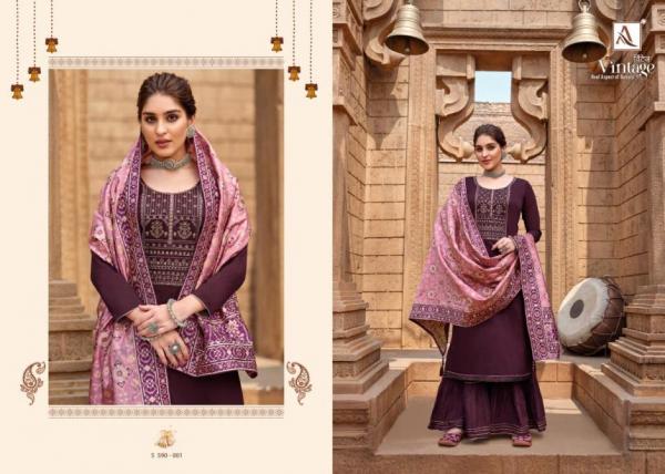 Alok Suits Vintage 590-001 to 590-008 Series  