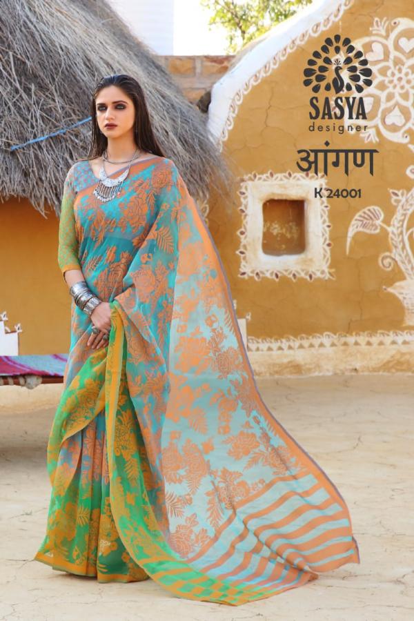 Sasya Saree Aangan 24001-24010 Series 