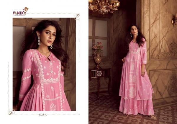 Vamika Fashion Lakhnawi Vol-4 Premium 1023 Colors 