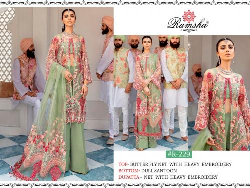 Ramsha 229 Pakistani Style Suit