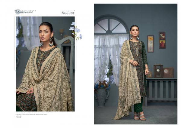 RADHIKA FASHION AZARA BLACK BERRY VOL-11 93001 TO 93004 