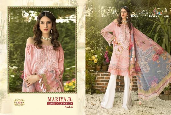 Shree Fabs Mariya b lawn Collection Vol-6 1508-1513 Series 